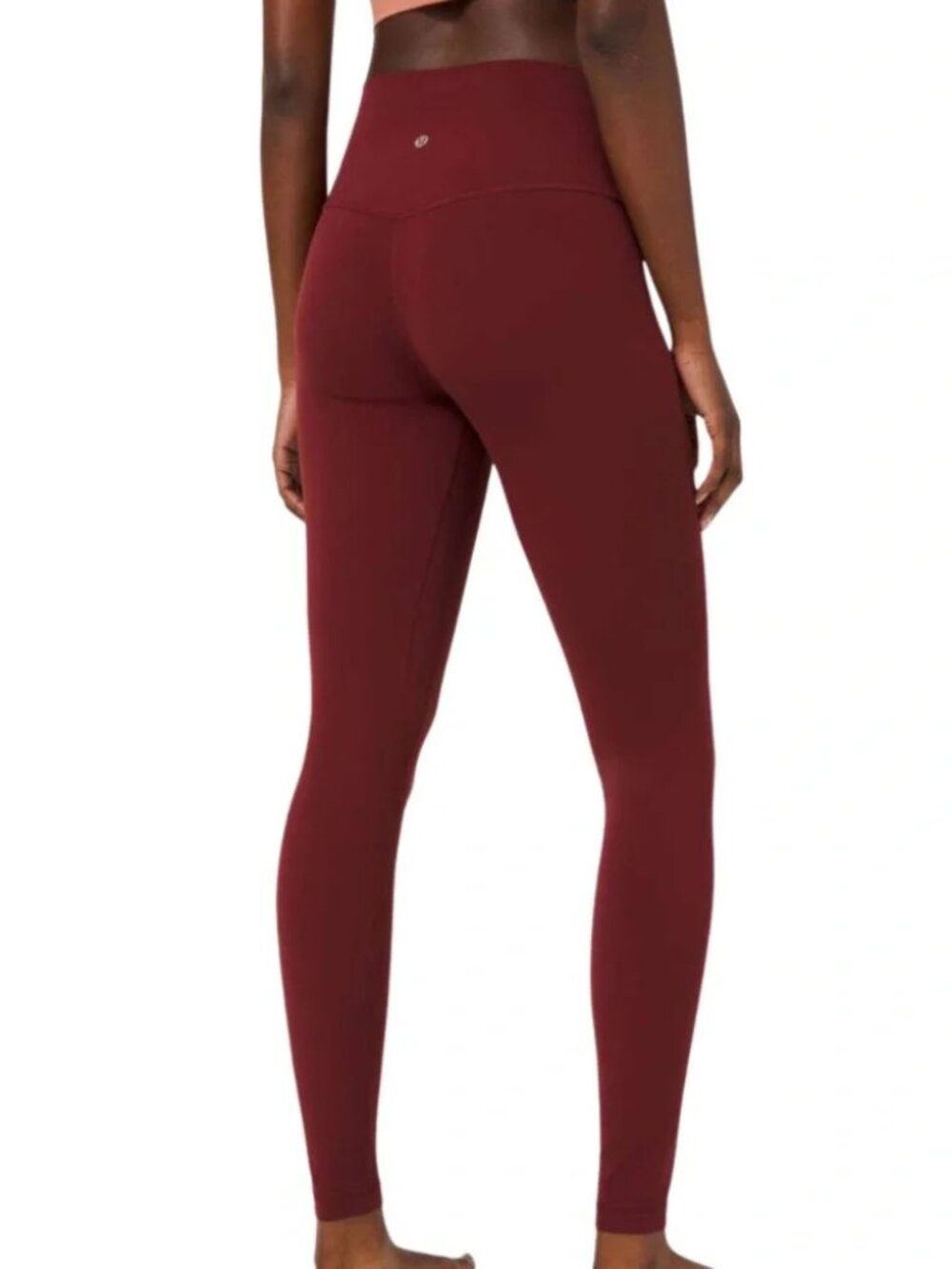 Lululemon Align High Rise Pant 28” Nulu Fabric Red Merlot I Size 14